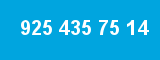 925 435 75 14